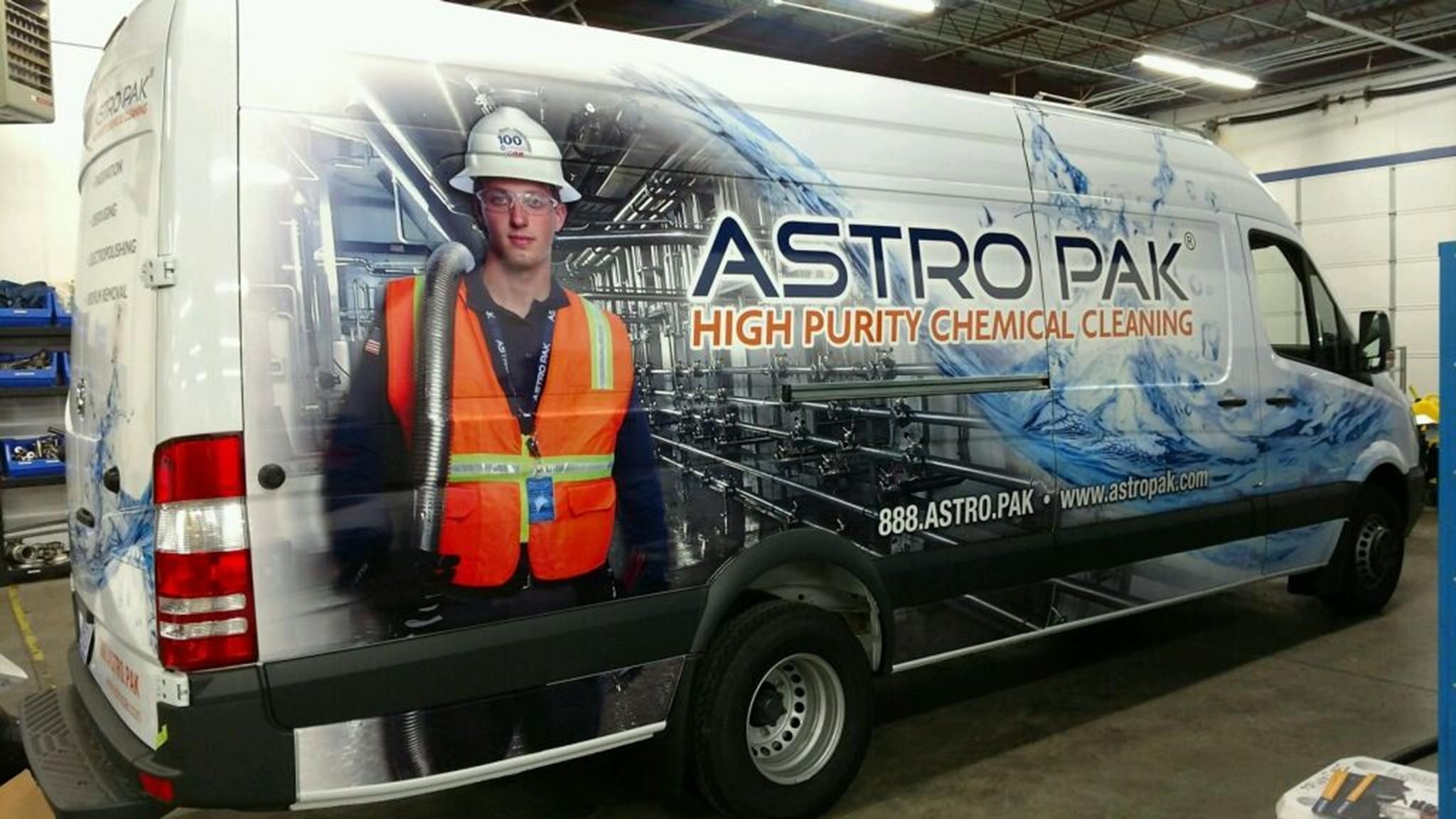 Full Truck Wrap for Chemical Cleaning Company