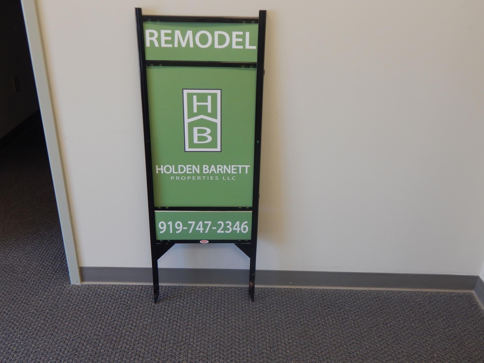 Real Estate Property Banner Stand