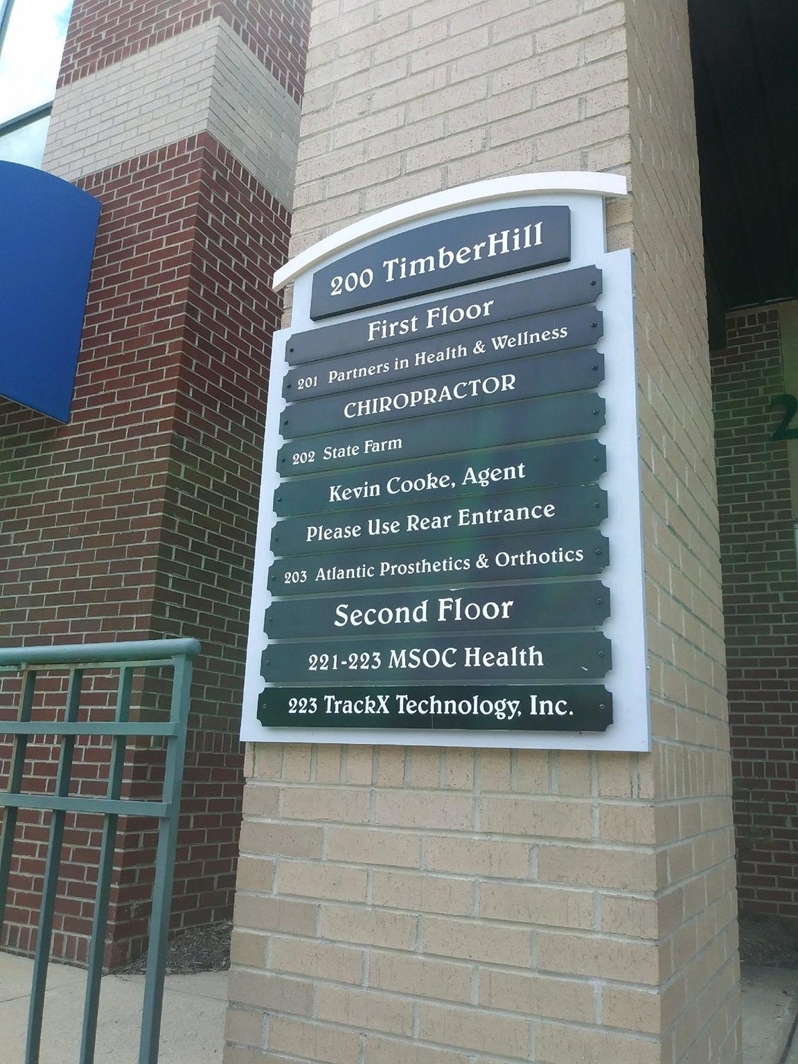Building Directory Sign