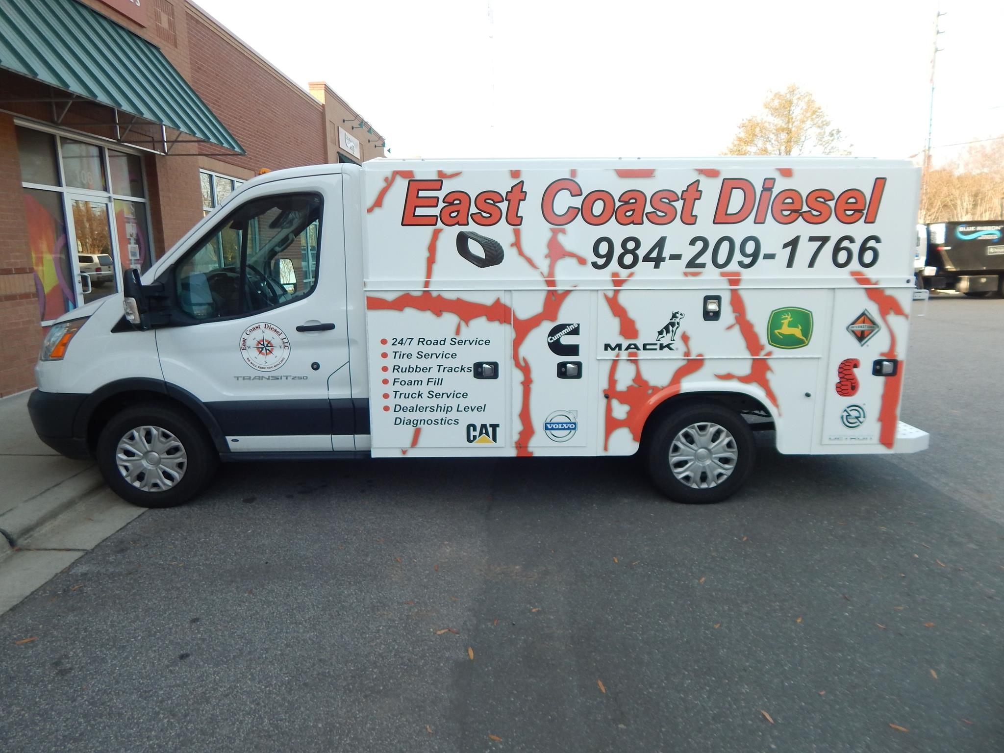 Commercial Truck Wrap in North Carolina