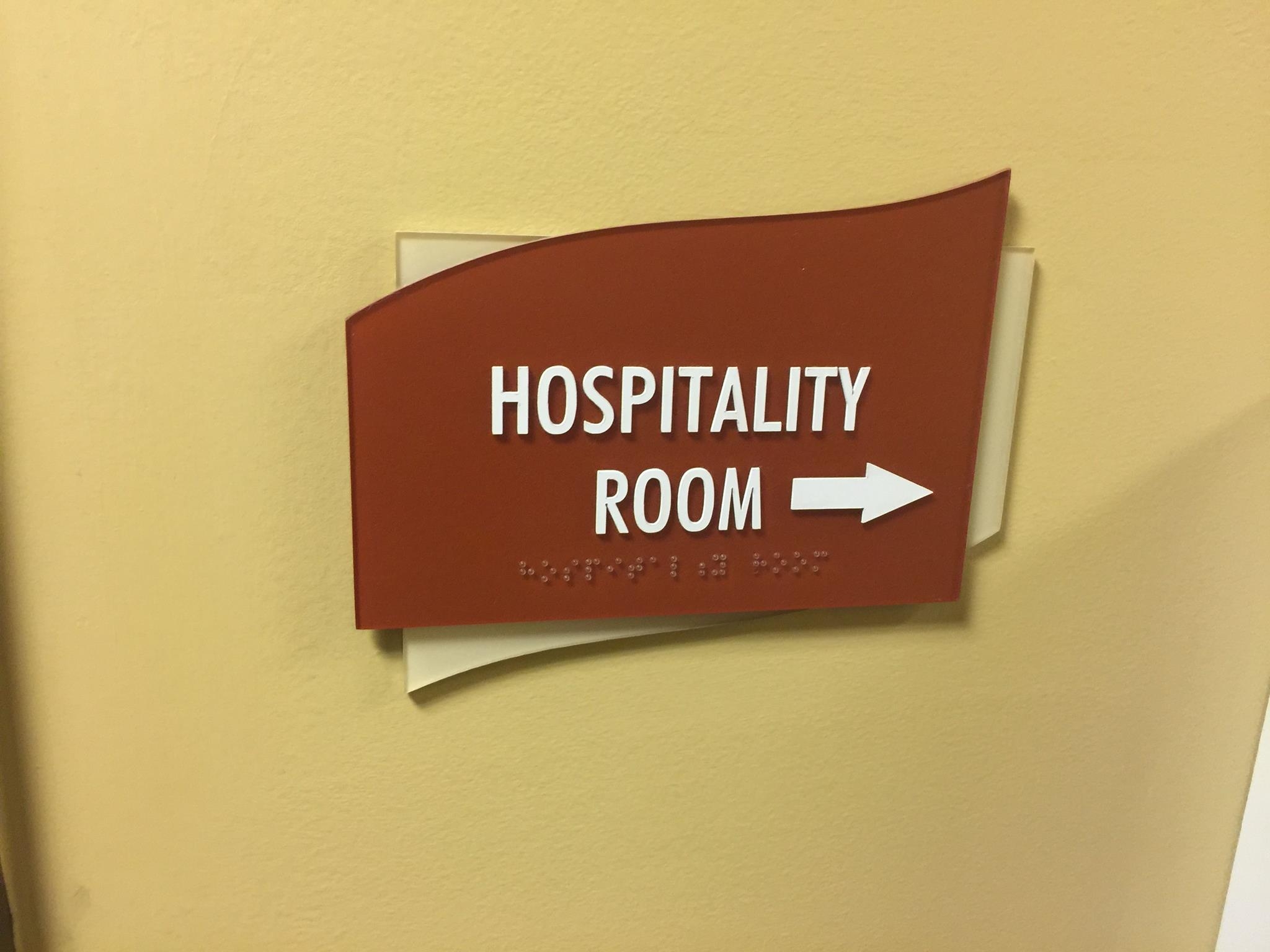 ADA Braille Sign in Hospital