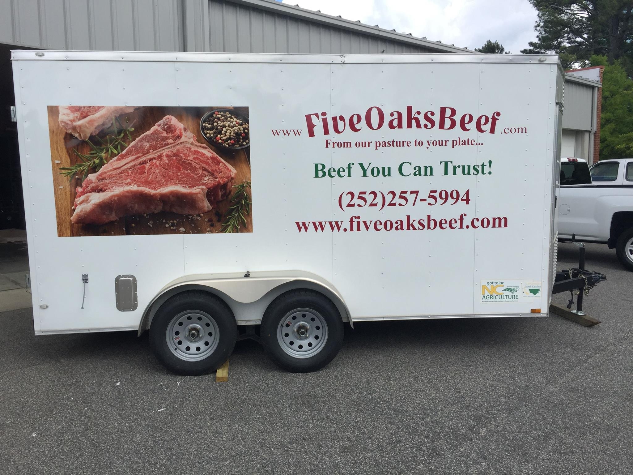 Commercial Vehicle Wrap in Raleigh