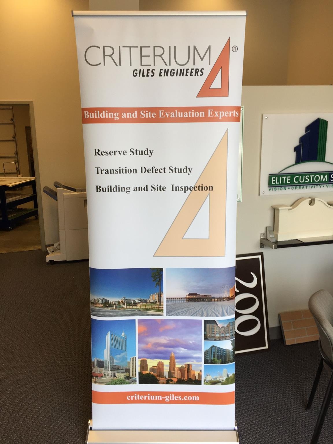 Standee Banner for Criterium