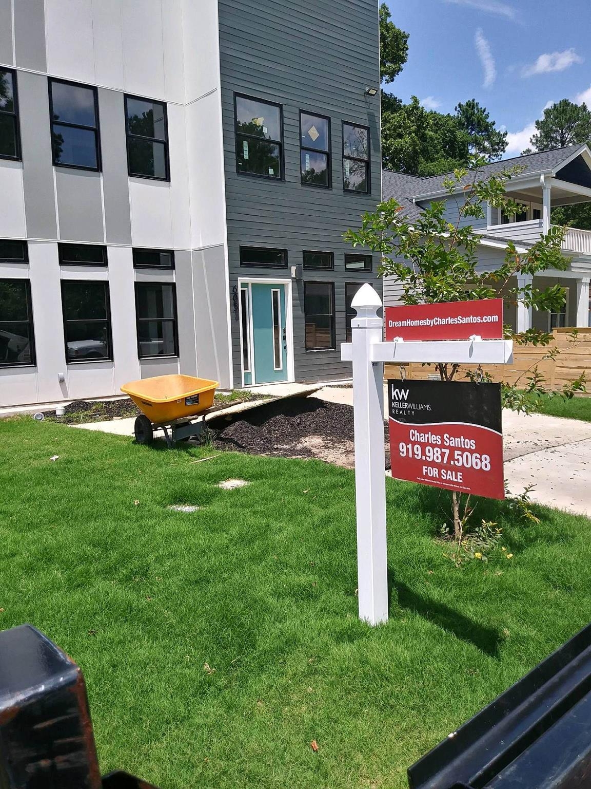 Property Sign on Pole