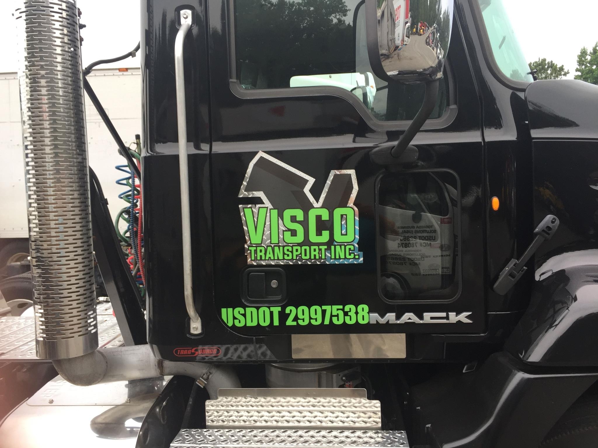 Partial truck Wrap for Visco