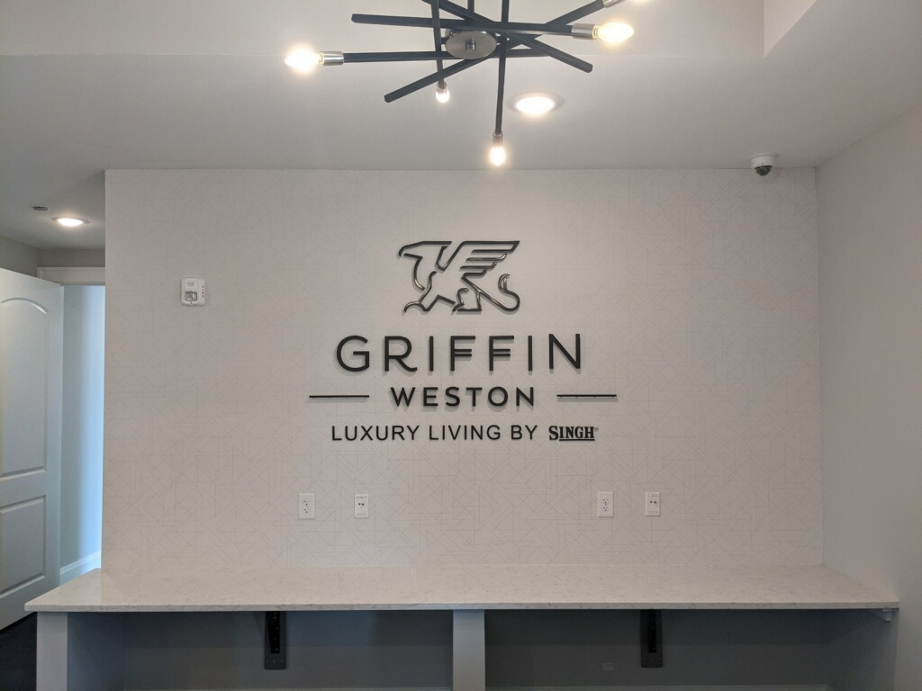 Griffin Weston Wall Letters