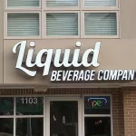 Channel Letter Sign Of Liquid Beverage Company Manufactured By Elite Custom Signs