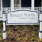 Yard Sign Of Family Law Made By Elite Custom Signs