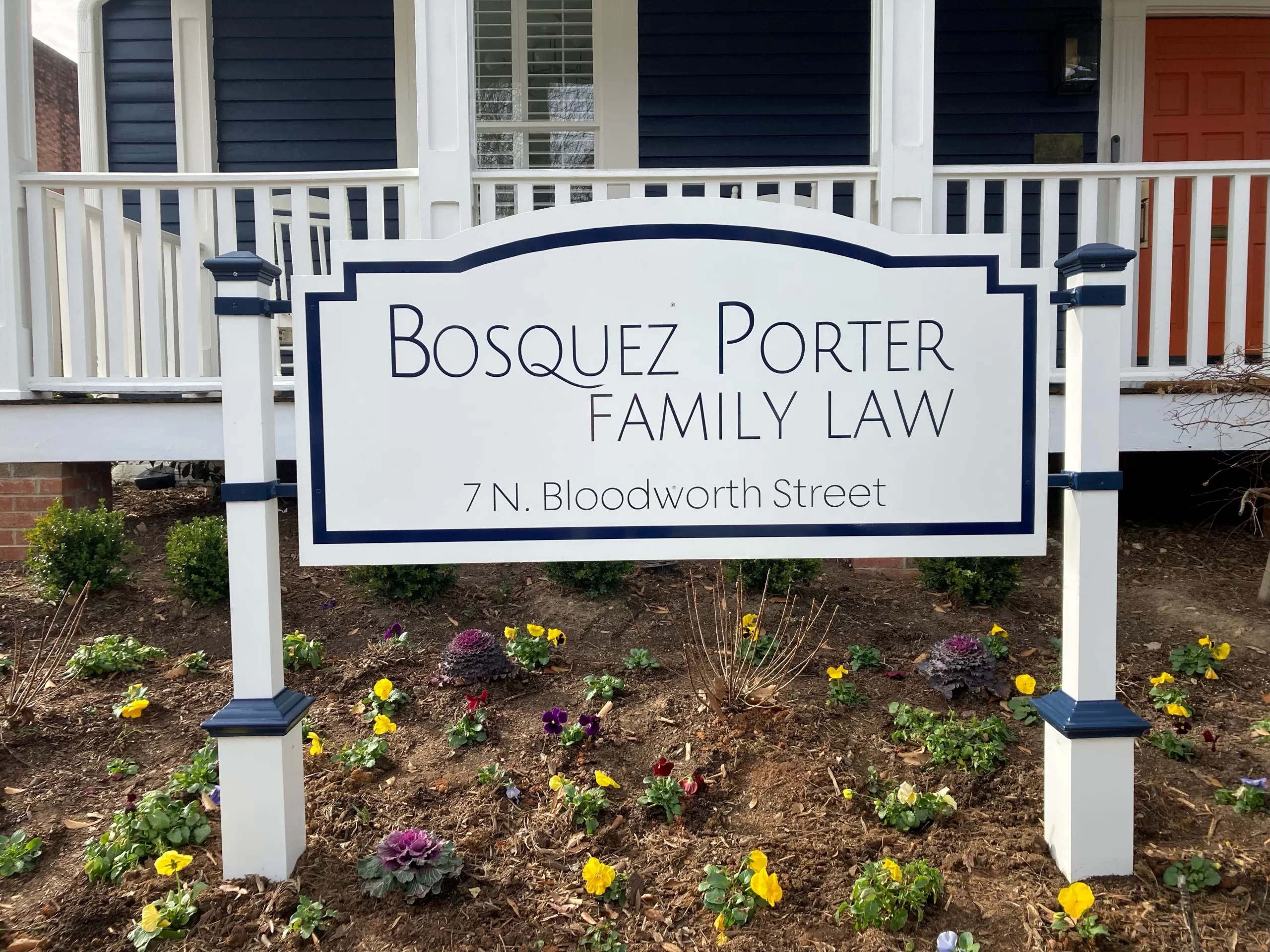 Yard Sign Of Family Law Made By Elite Custom Signs